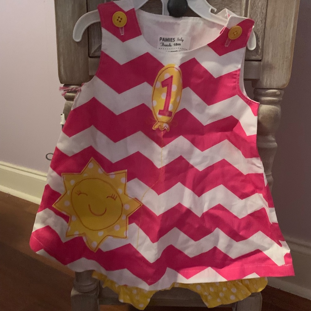 1st birthday you are my sunshine outfit